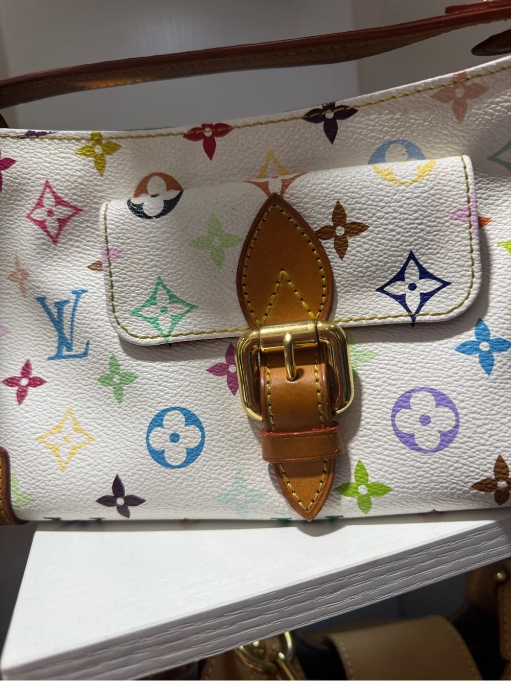 Louis Vuitton x Takashi Murakami vintage 2006 collection Eliza Shoulder bag
